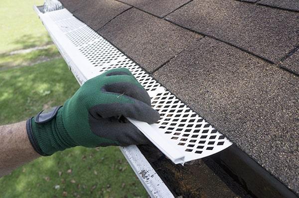 gutter guards do not affect the flow of water in the gutters